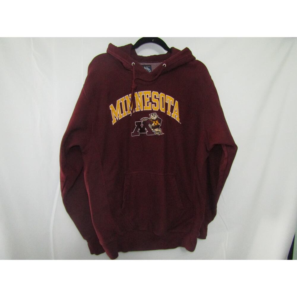 Minnesota Golden Gophers Hoodie Sweatshirt Steve & Barry's Medium Maroon